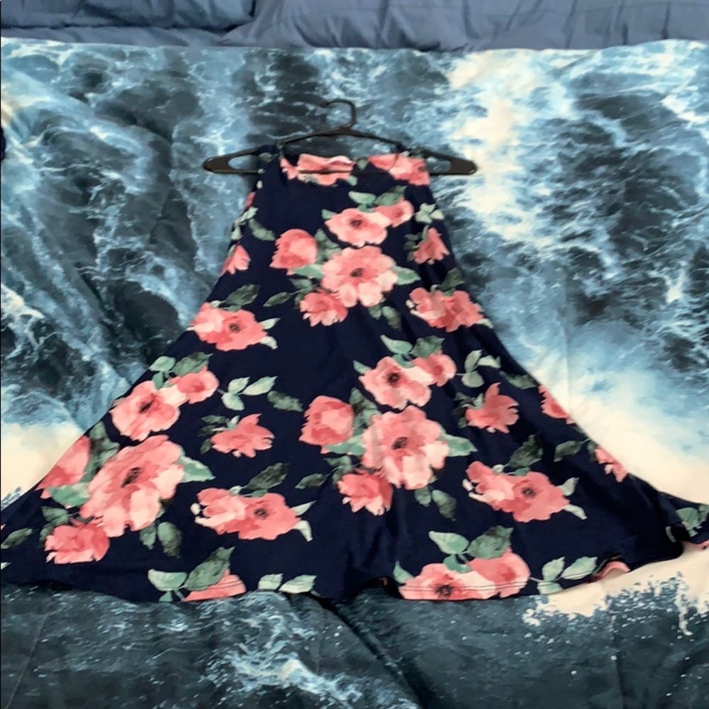 Pink Lily Floral dress